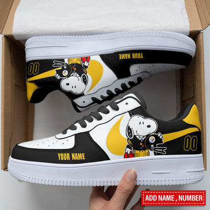 Footwearstorm Pittsburgh Steelers Air Low-Top Sneakers Shoes For Men And Women 120579