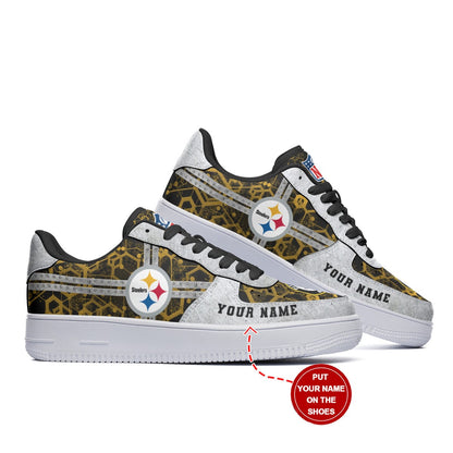 Footwearstorm Pittsburgh Steelers Air Low-Top Sneakers Shoes For Men And Women 120572