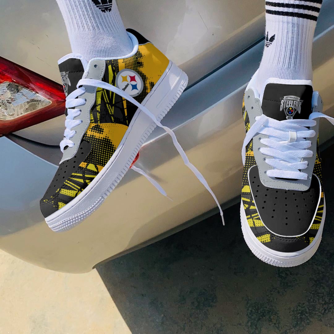 Footwearstorm Pittsburgh Steelers Air Low-Top Sneakers Shoes For Men And Women 1205111