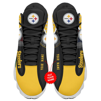 Footwearstorm Pittsburgh Steelers AJ13 Sneakers Shoes For Men And Women 2