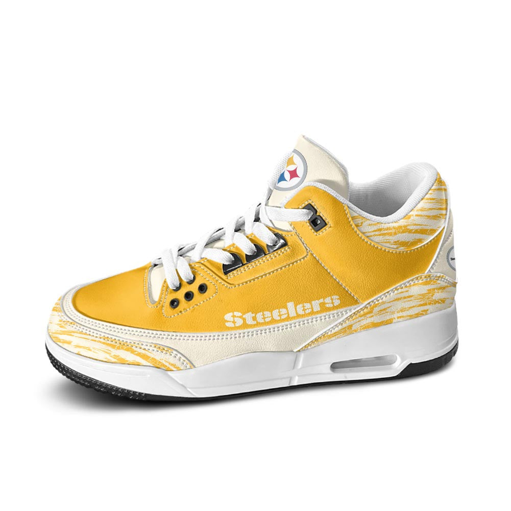 Footwearstorm Pittsburgh Steelers AJ3 Sneakers Shoes For Men And Women