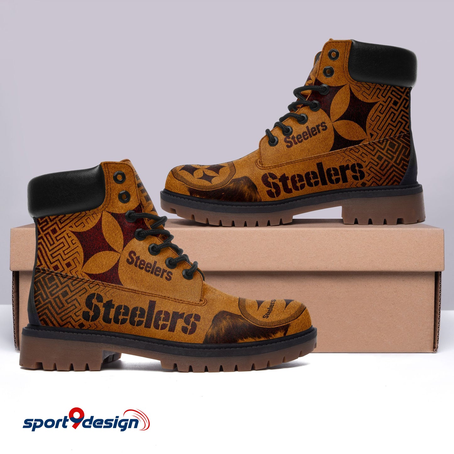 Footwearstorm Pittsburgh Steelers Boots Shoes For Men And Women 1