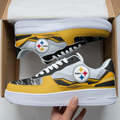 Footwearstorm Pittsburgh Steelers NFL Air Low-Top Sneakers Shoes For Men And Women 1205561
