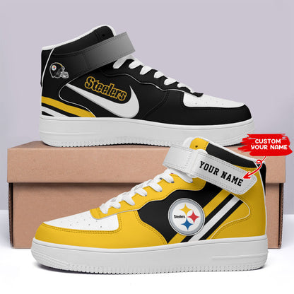 Footwearstorm Pittsburgh Steelers NFL Air Low-Top Sneakers Shoes For Men And Women 1205525