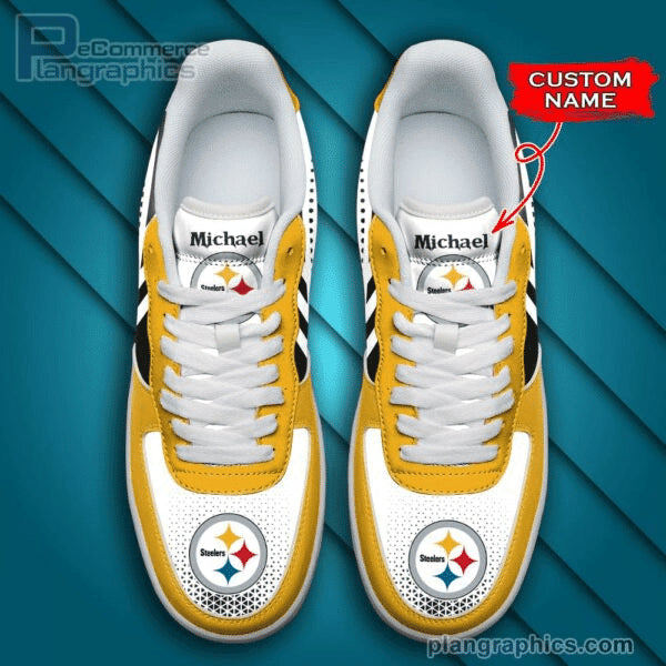 Footwearstorm Pittsburgh Steelers NFL Air Low-Top Sneakers Shoes For Men And Women 1205695