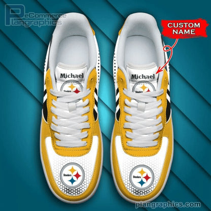 Footwearstorm Pittsburgh Steelers NFL Air Low-Top Sneakers Shoes For Men And Women 1205695