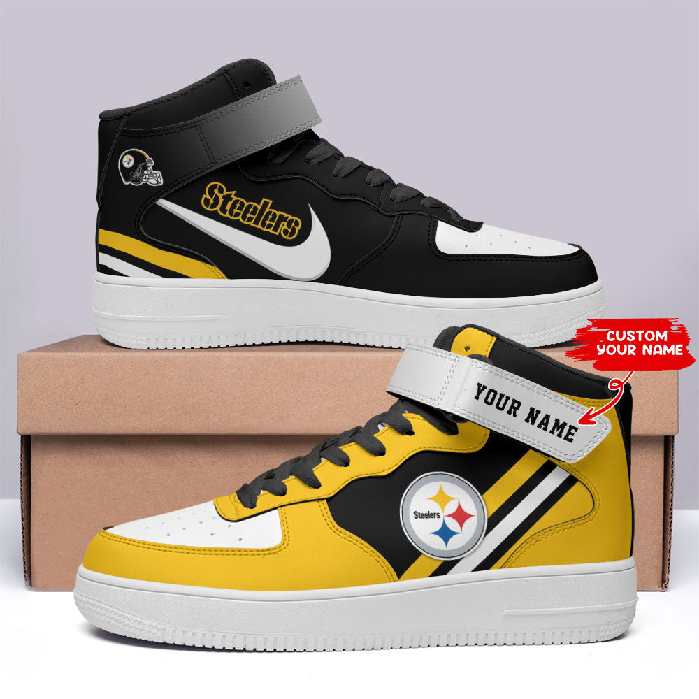 Footwearstorm Pittsburgh Steelers NFL Air Low-Top Sneakers Shoes For Men And Women 1205525