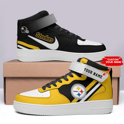 Footwearstorm Pittsburgh Steelers NFL Air Low-Top Sneakers Shoes For Men And Women 1205525