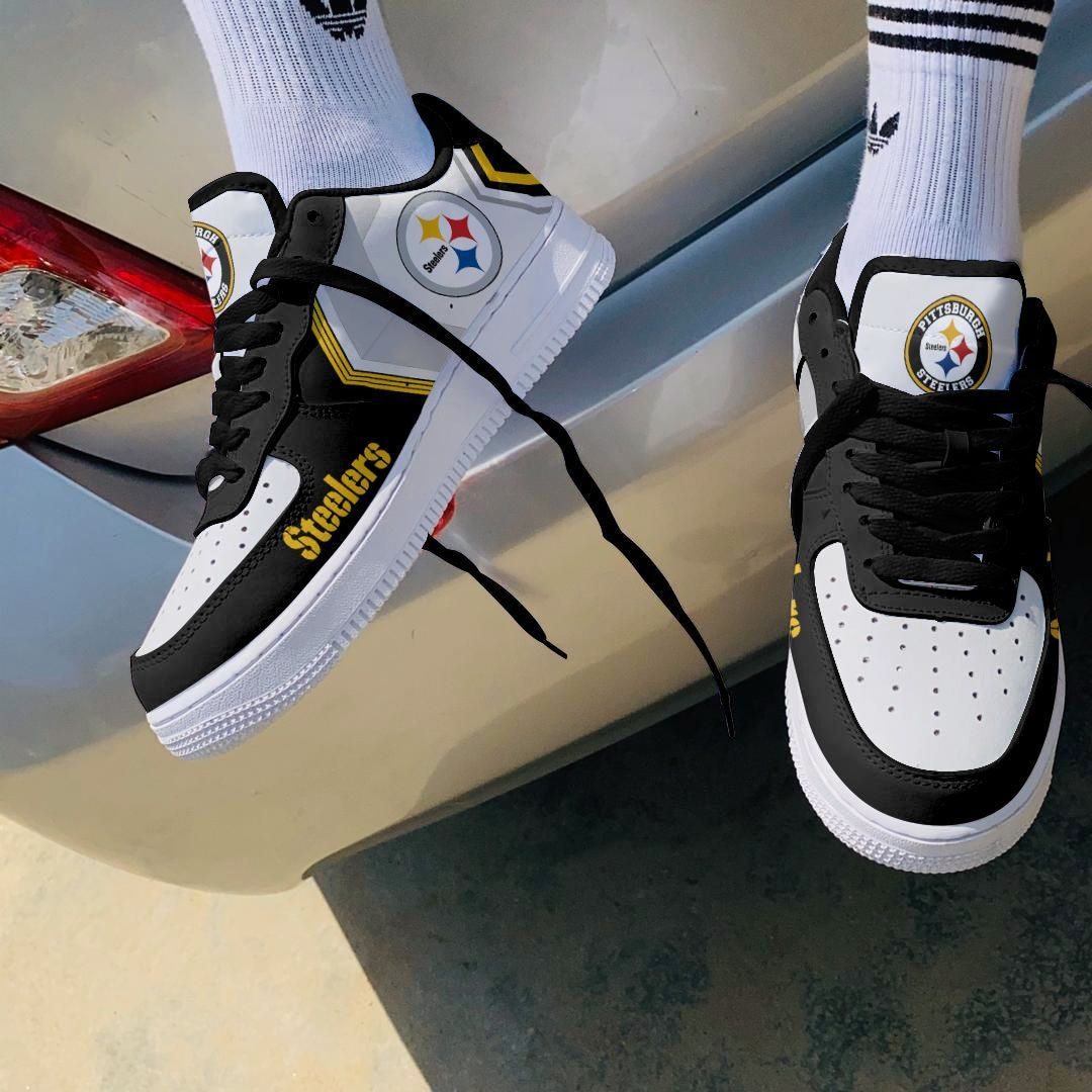 Footwearstorm Pittsburgh Steelers NFL Air Low-Top Sneakers Shoes For Men And Women 1205538