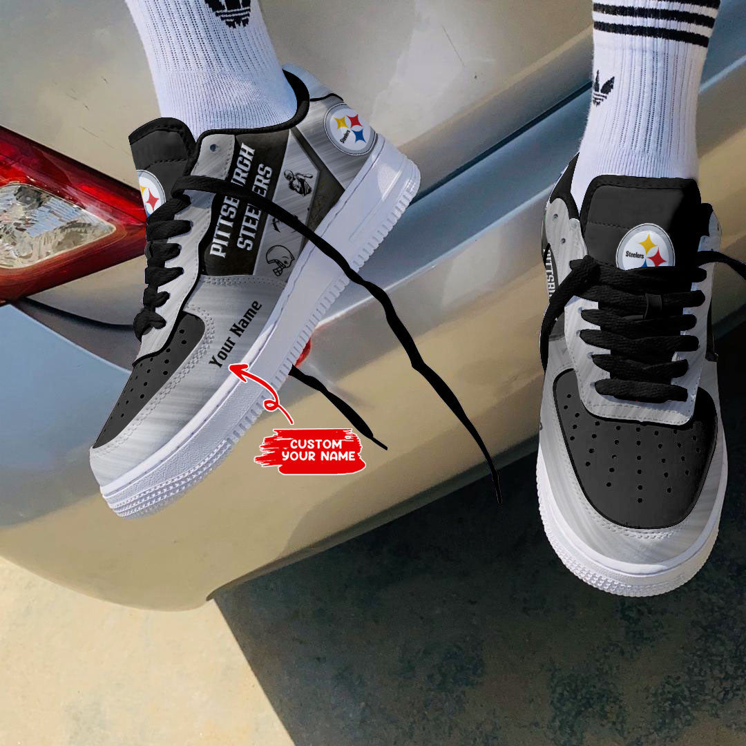 Footwearstorm Pittsburgh Steelers NFL Air Low-Top Sneakers Shoes For Men And Women 1205567