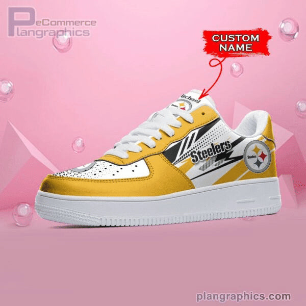 Footwearstorm Pittsburgh Steelers NFL Air Low-Top Sneakers Shoes For Men And Women 1205695