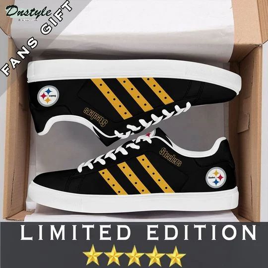 Footwearstorm Pittsburgh Steelers Skate Stan Shoes Sneakes For Men And Women 1