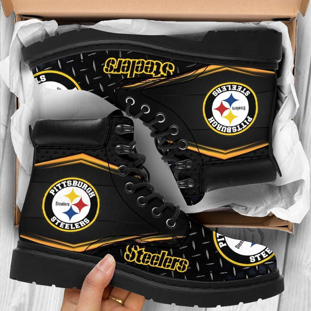 Footwearstorm Pittsburgh Steelers TBL Boots Shoes For Men And Women 6