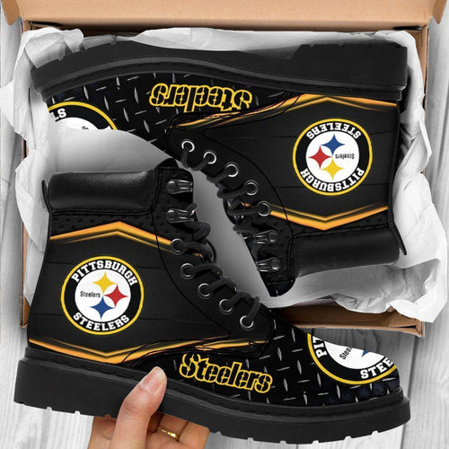 Footwearstorm Pittsburgh Steelers TBL Boots Shoes For Men And Women 6