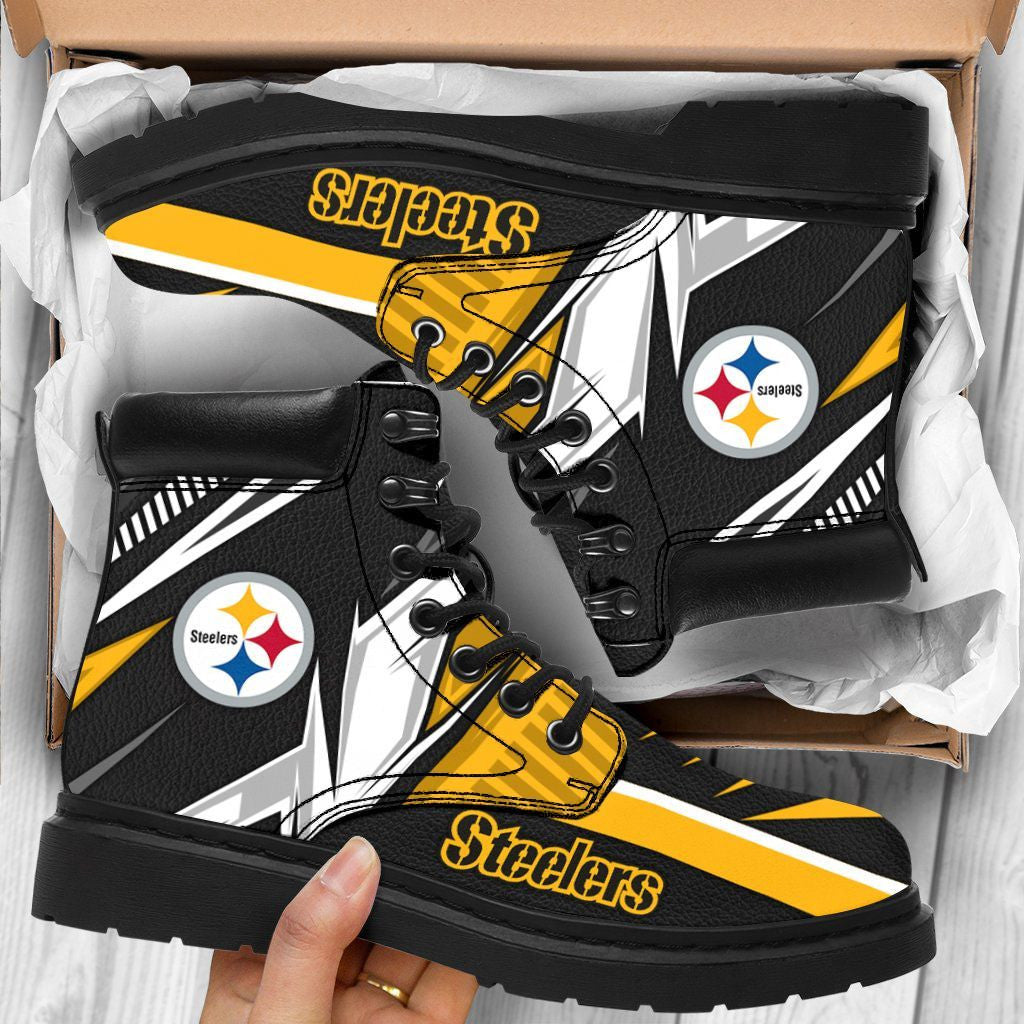 Footwearstorm Pittsburgh Steelers TBL Boots Shoes For Men And Women 3