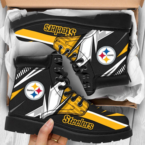 Footwearstorm Pittsburgh Steelers TBL Boots Shoes For Men And Women 3
