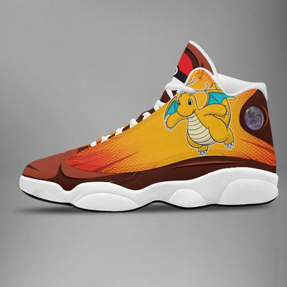 Footwearstorm Pokemon Dragonite  AJ13 Sneakers Shoes For Men And Women 1