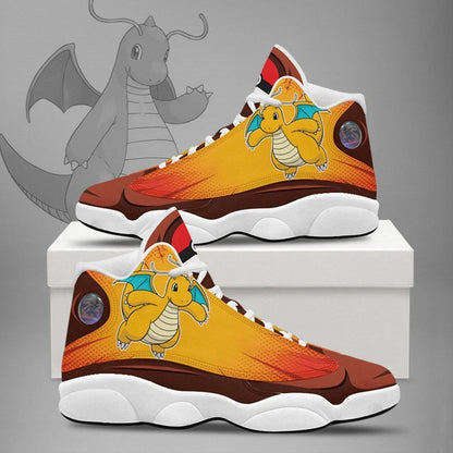 Footwearstorm Pokemon Dragonite  AJ13 Sneakers Shoes For Men And Women 1