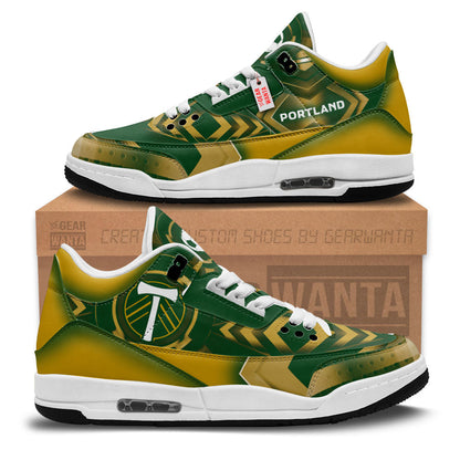 Footwearstorm Portland Timbers AJ3 Sneakers Shoes For Men And Women