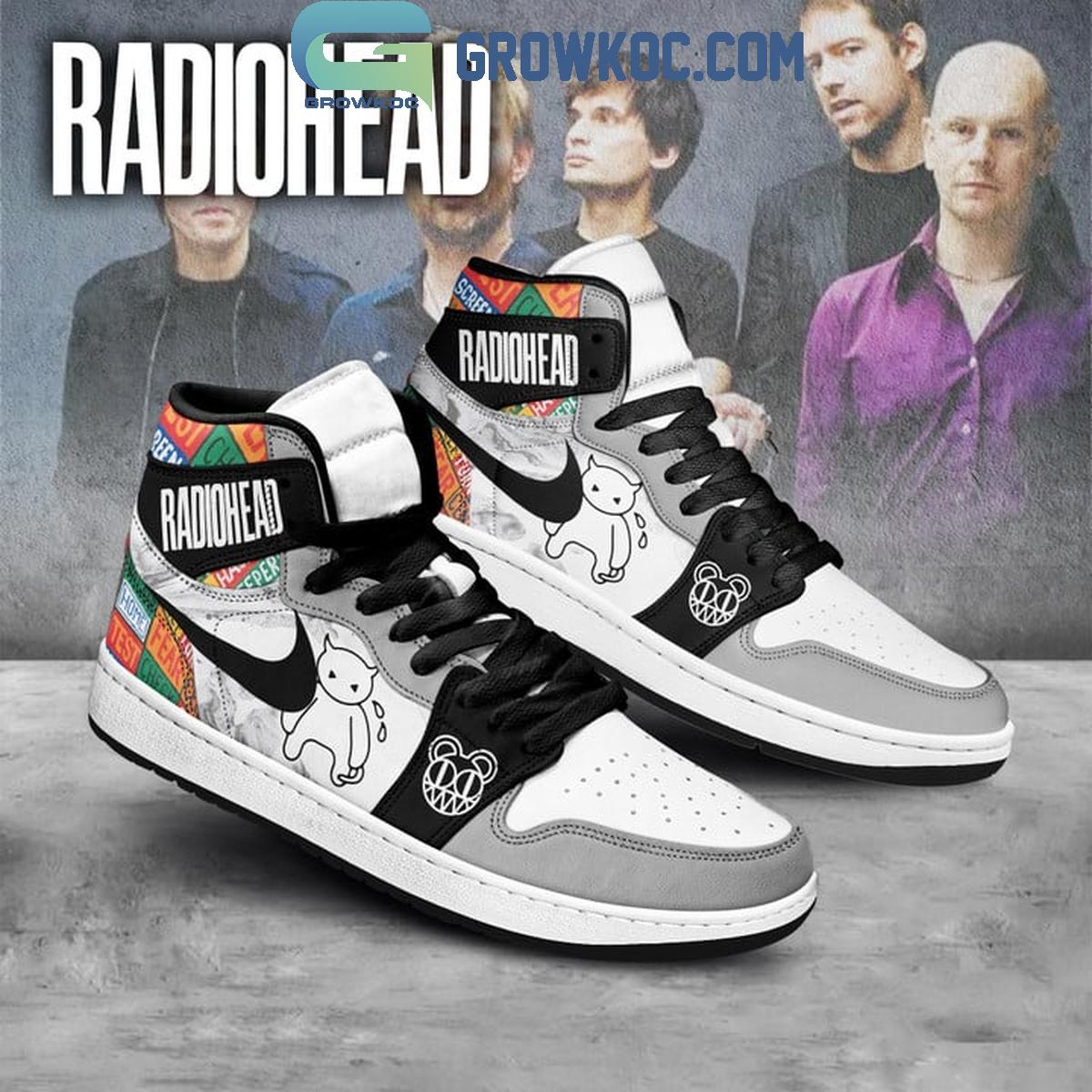 Footwearstorm Radiohead AJ1 High Sneakers Shoes For Men And Women 2