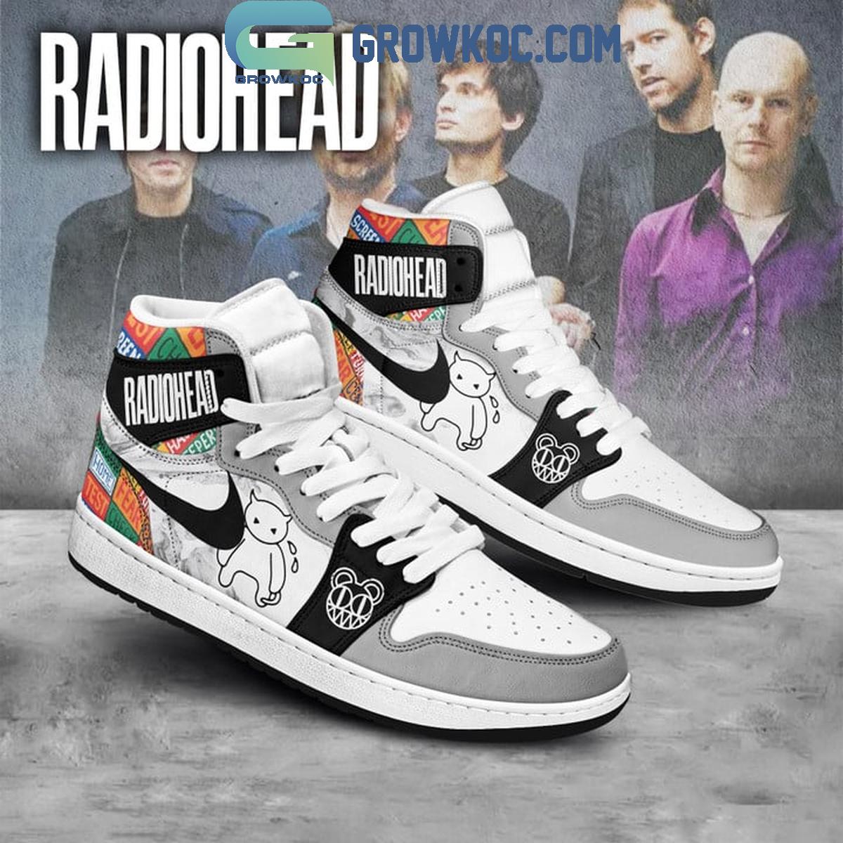 Footwearstorm Radiohead AJ1 High Sneakers Shoes For Men And Women 2