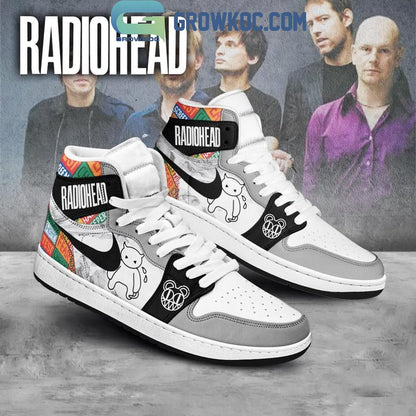 Footwearstorm Radiohead AJ1 High Sneakers Shoes For Men And Women 2