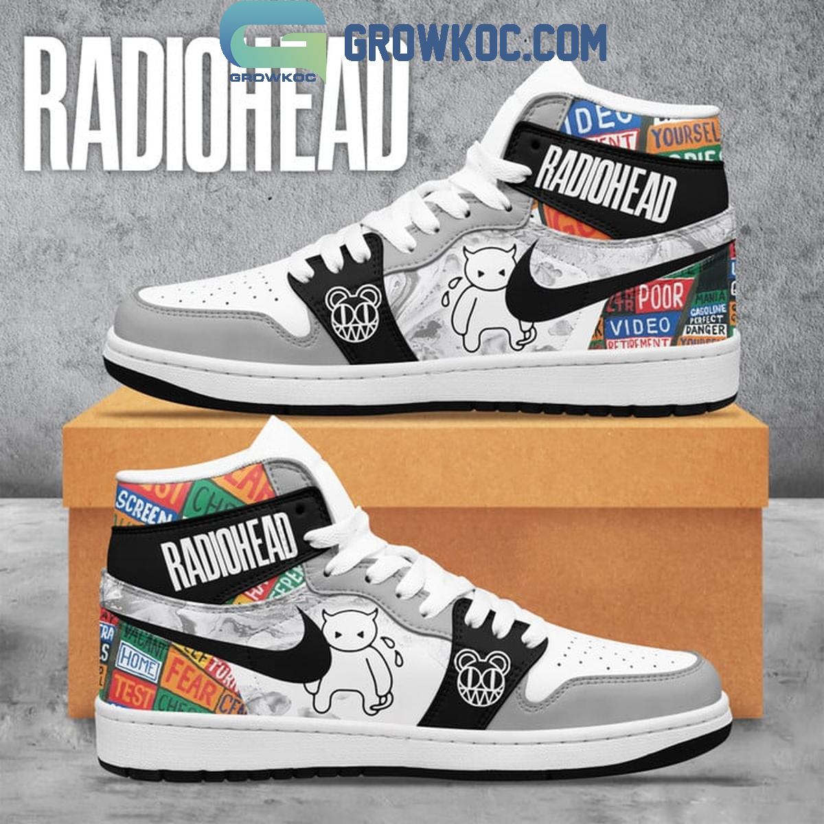 Footwearstorm Radiohead AJ1 High Sneakers Shoes For Men And Women 2