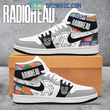 Footwearstorm Radiohead AJ1 High Sneakers Shoes For Men And Women 2