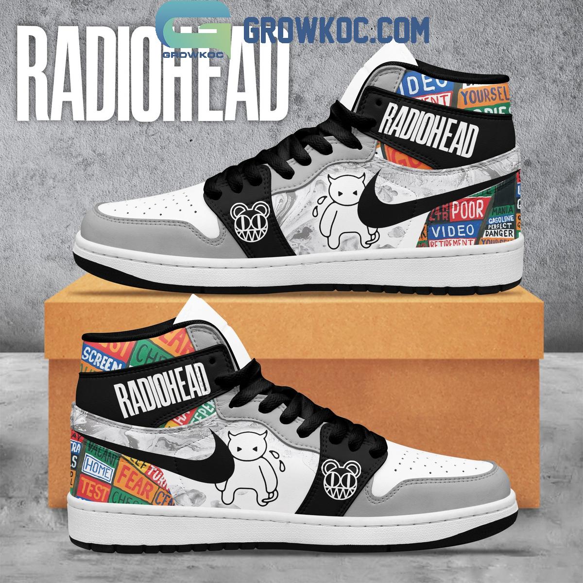 Footwearstorm Radiohead AJ1 High Sneakers Shoes For Men And Women 2