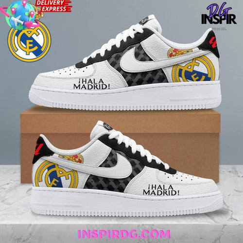 Footwearstorm Real Madrid Air Low-Top Sneakers Shoes For Men And Women 2