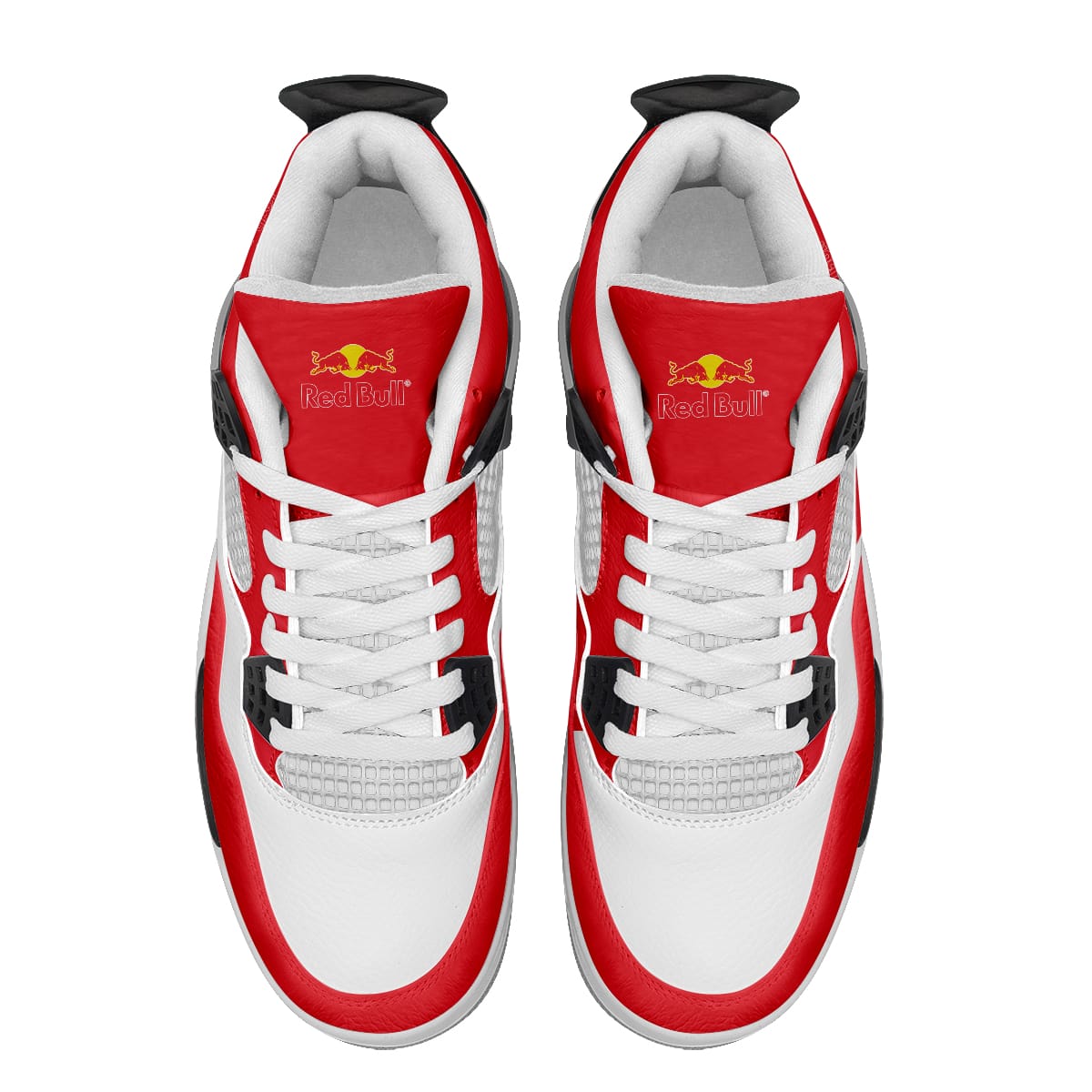 Footwearstorm Red Bull AJ4 Sneakers Shoes For Men And Women