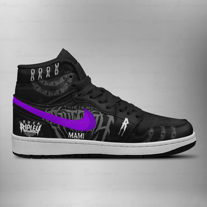 Footwearstorm Rhea Ripley AJ1 High Sneakers Shoes For Men And Women 1