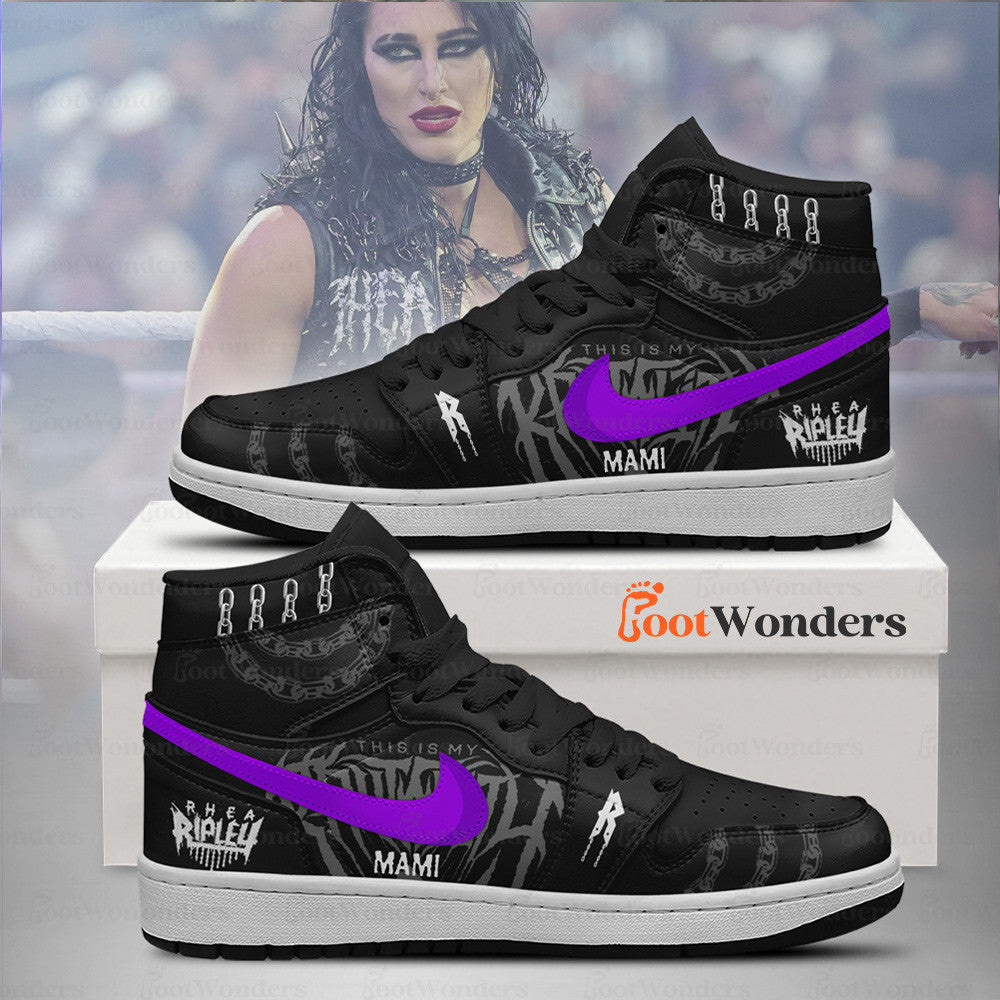 Footwearstorm Rhea Ripley AJ1 High Sneakers Shoes For Men And Women 1