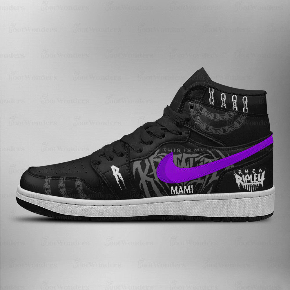 Footwearstorm Rhea Ripley AJ1 High Sneakers Shoes For Men And Women 1