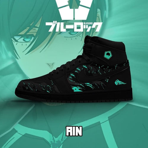 Footwearstorm Rin Blue Lock AJ1 High Sneakers Shoes For Men And Women 1