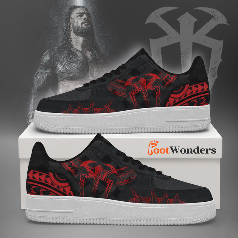 Footwearstorm Roman Reigns Air Low-Top Sneakers Shoes For Men And Women 1