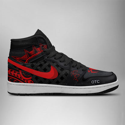 Footwearstorm Roman Reigns AJ1 High Sneakers Shoes For Men And Women 2
