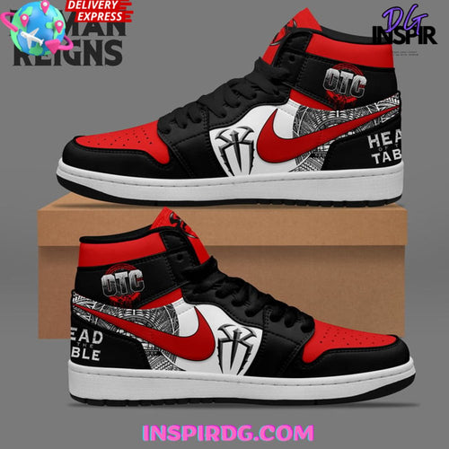 Footwearstorm Roman Reigns AJ1 High Sneakers Shoes For Men And Women 1