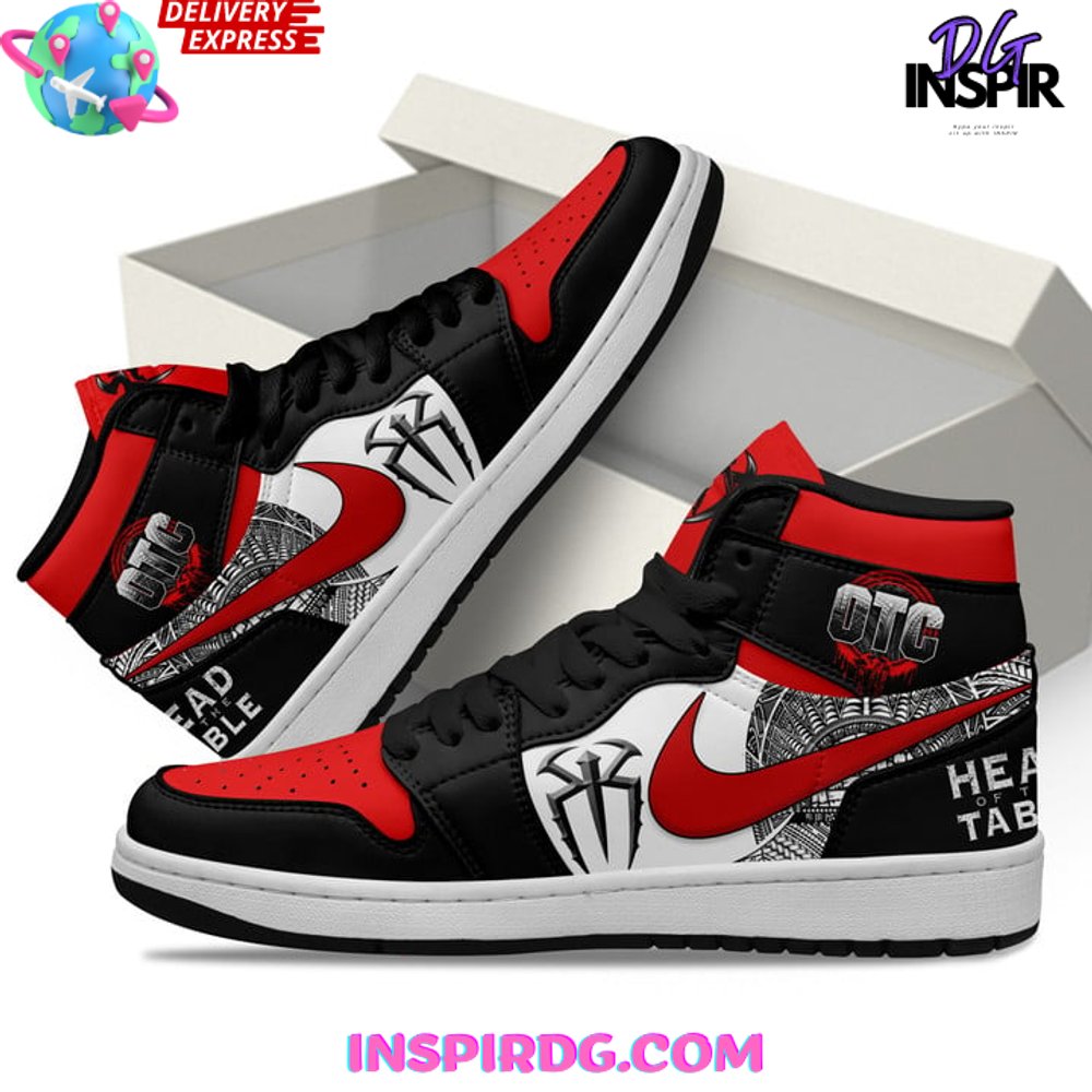 Footwearstorm Roman Reigns AJ1 High Sneakers Shoes For Men And Women 1