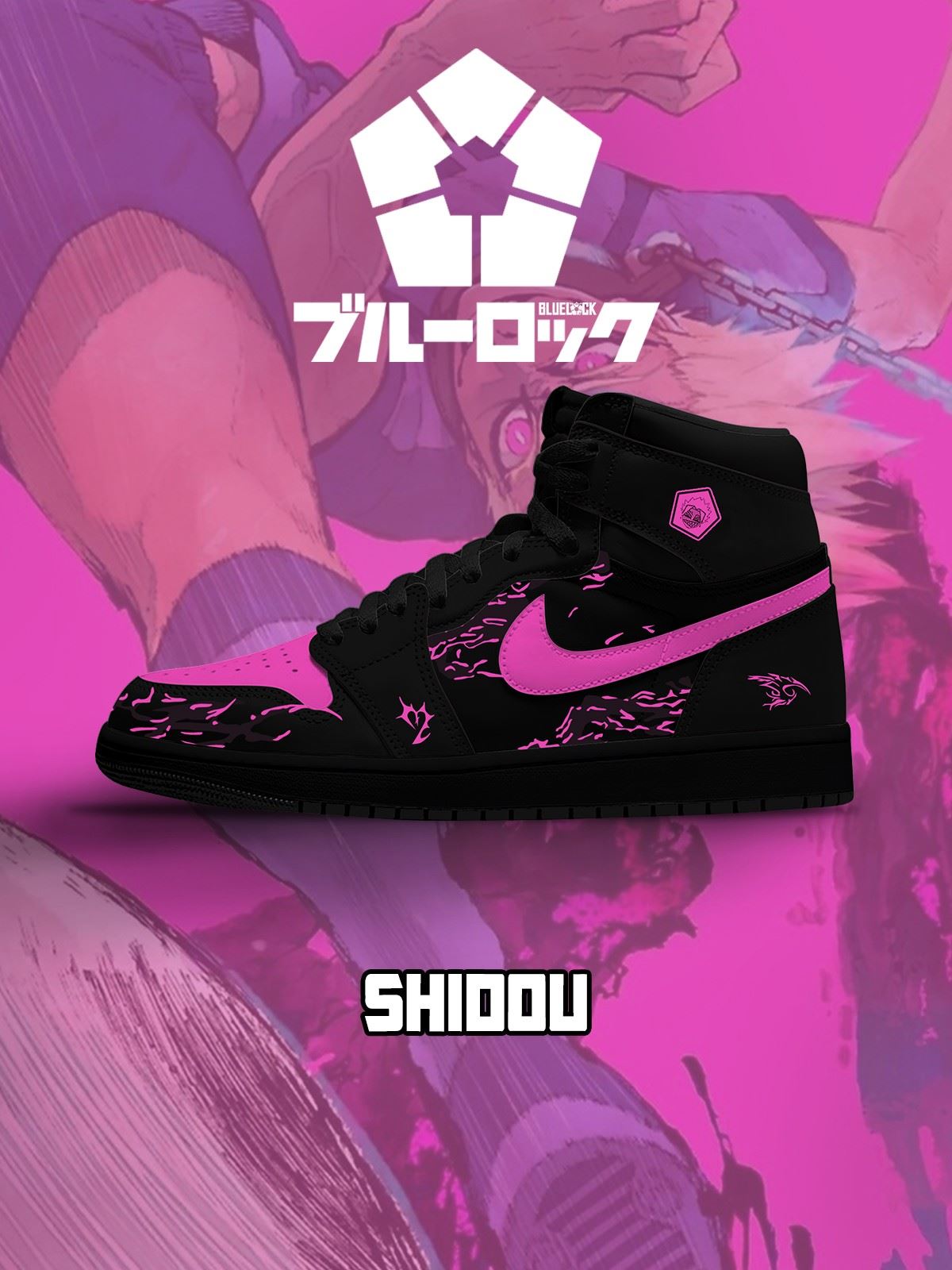 Footwearstorm Ryusei Shido  AJ1 High Sneakers Shoes For Men And Women 1