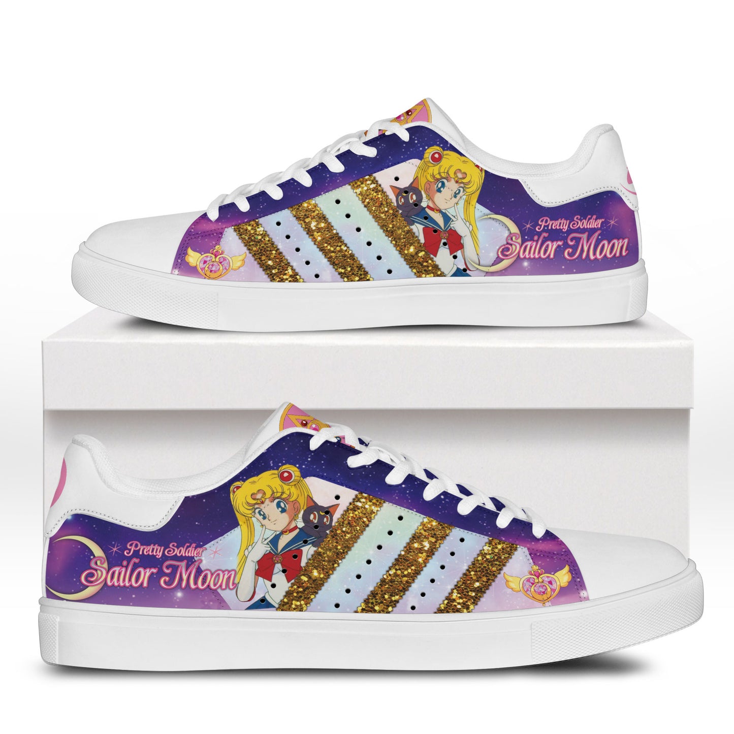 Footwearstorm Sailor Moon Skate Stan Shoes Sneakes For Men And Women 1