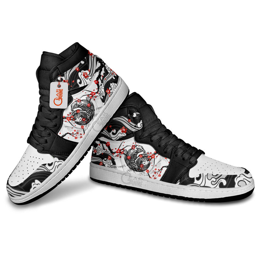 Footwearstorm Sakura and Kanagawa AJ1 High Sneakers Shoes For Men And Women 1