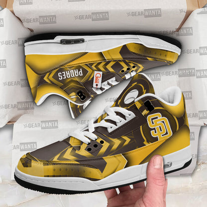 Footwearstorm San Diego Padres AJ3 Sneakers Shoes For Men And Women