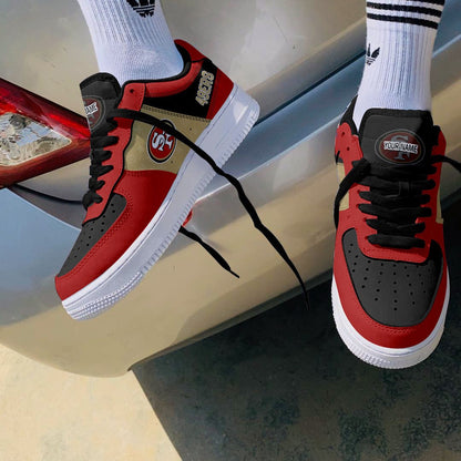 Footwearstorm San Francisco 49ers NFL Air Low-Top Sneakers Shoes For Men And Women 1205218