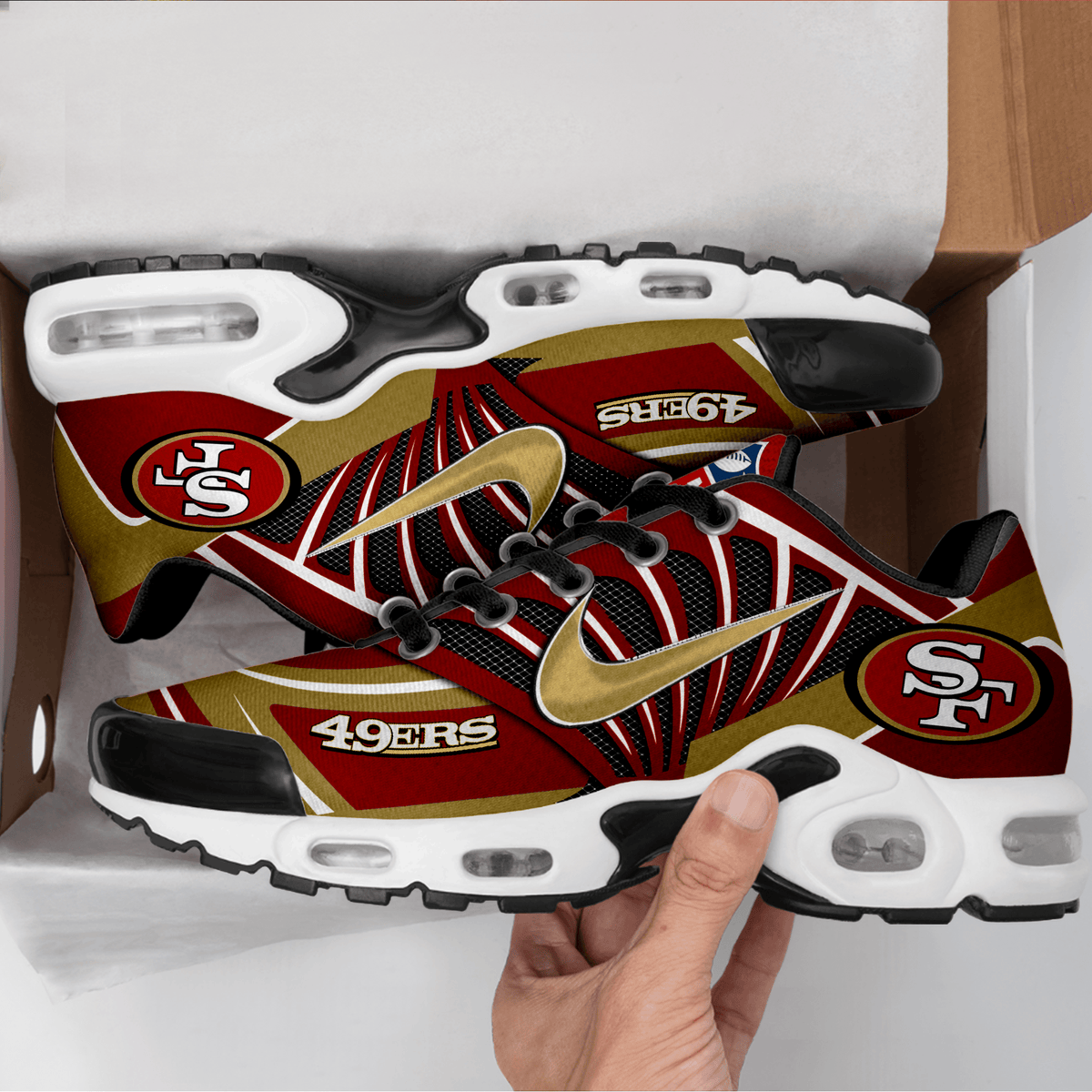 Footwearstorm San Francisco 49ers TN Shoes Sneakers For Men And Women 8