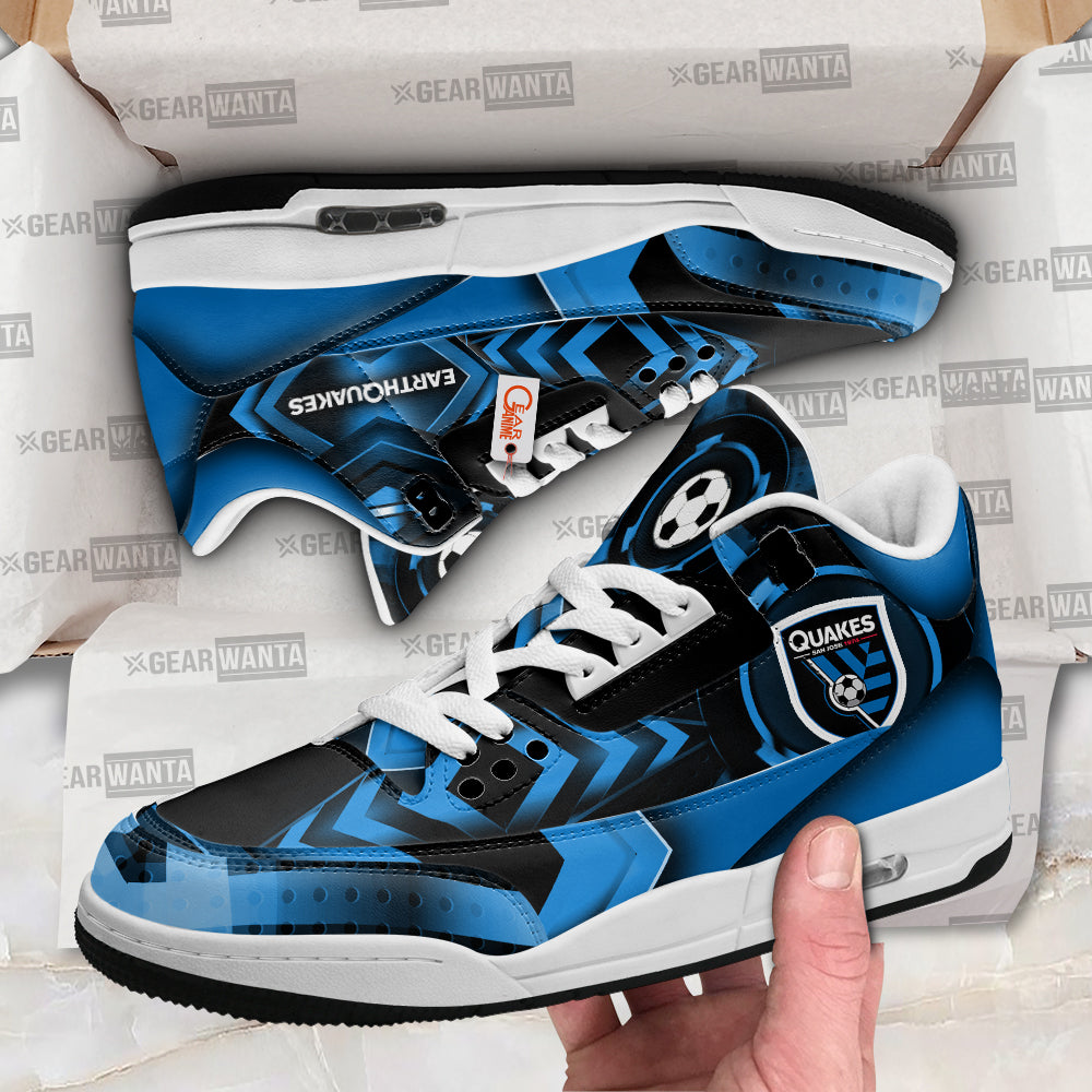 Footwearstorm San Jose Earthquakes AJ3 Sneakers Shoes For Men And Women
