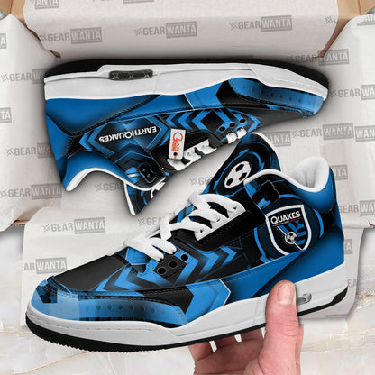 Footwearstorm San Jose Earthquakes AJ3 Sneakers Shoes For Men And Women