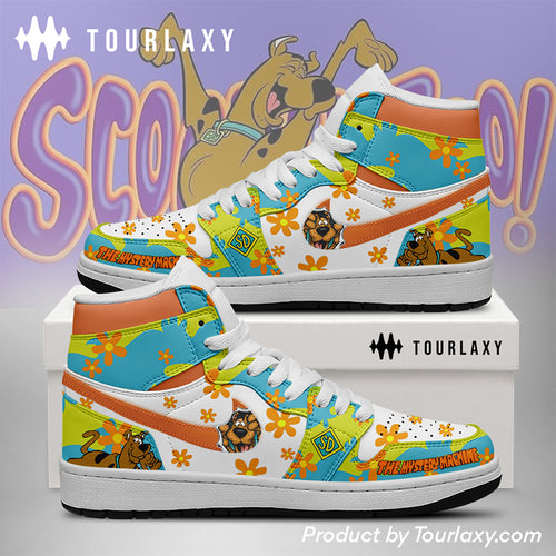 Footwearstorm Scooby Doo AJ1 High Sneakers Shoes For Men And Women 1