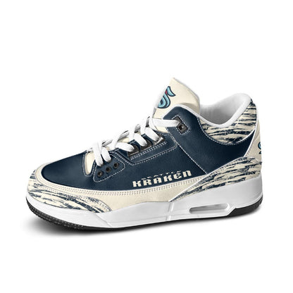 Footwearstorm Seattle Kraken AJ3 Sneakers Shoes For Men And Women