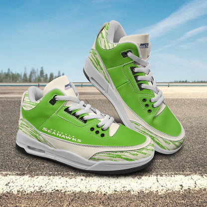 Footwearstorm Seattle Seahawks AJ3 Sneakers Shoes For Men And Women